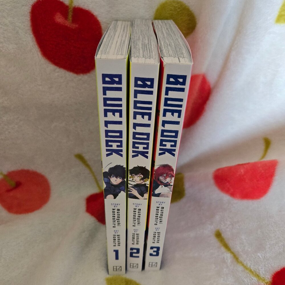 Blue Lock Manga - volumes 1-3